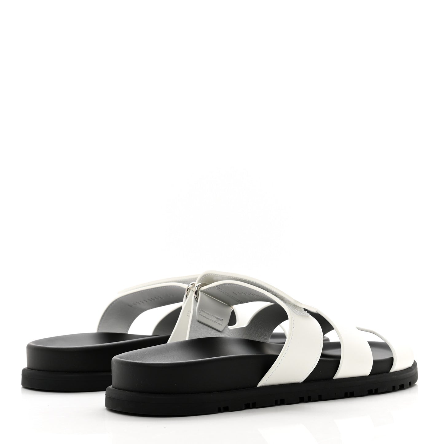 Calfskin Womens Chypre Sandals 37 White