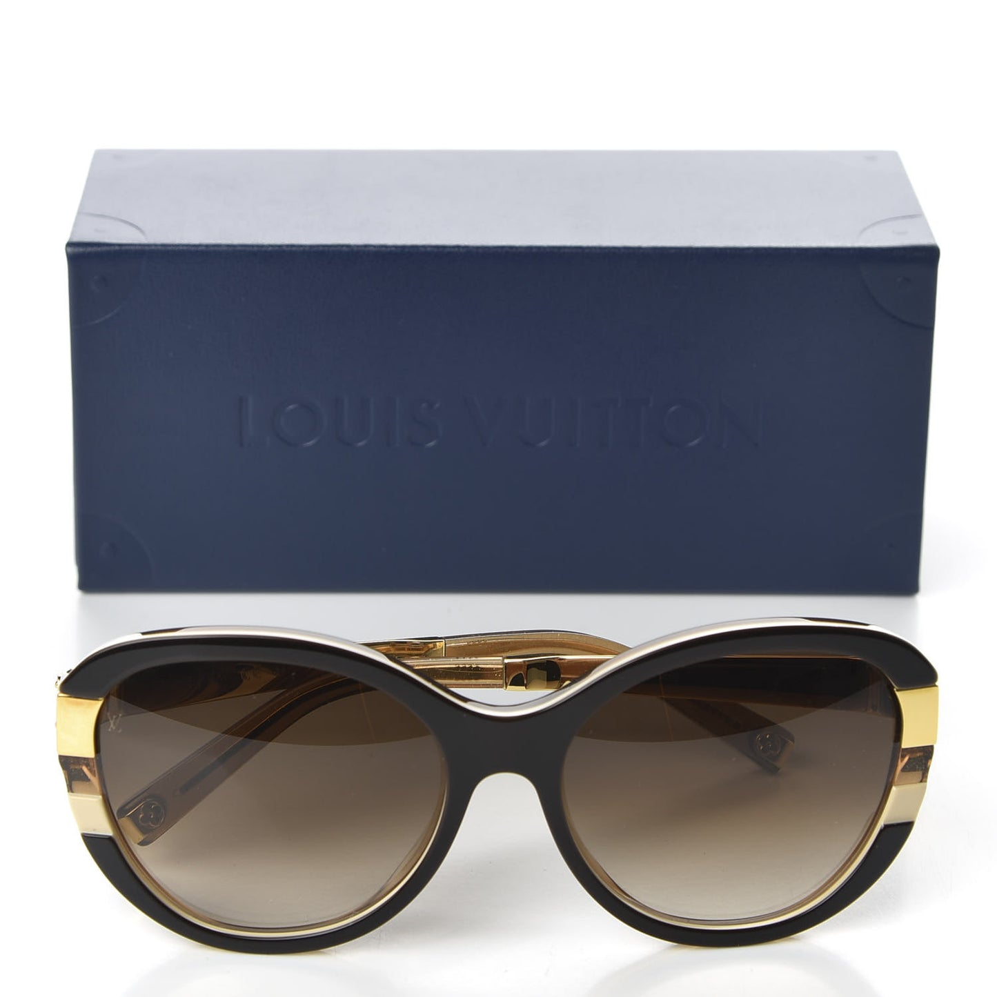 Petit Soupcon Cat Eye Sunglasses Z0487W Brown