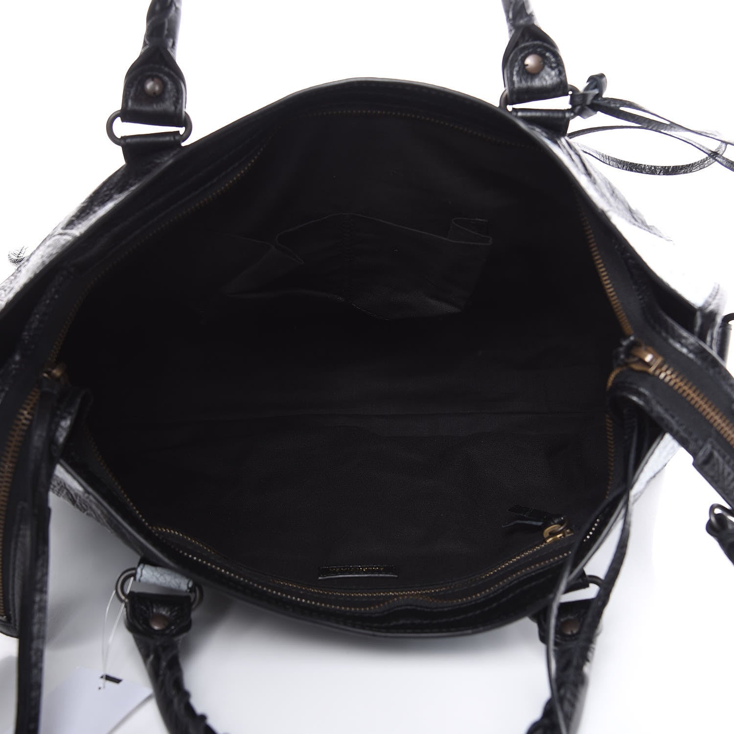 Balenciaga Agneau Arena Graffiti All Over Classic Hardware City Black White 5 of 8