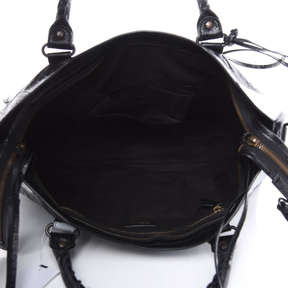 Balenciaga Agneau Arena Graffiti All Over Classic Hardware City Black White 5 of 8