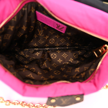 Louis Vuitton Econyl Monogram Pillow Maxi Multi Pochette Accessories Black Fuchsia 6 of 10