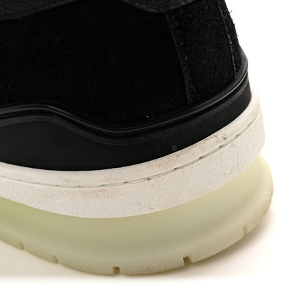 Louis Vuitton Monogram Eclipse Mens LV Trainer Sneakers 10 Black 10 of 10