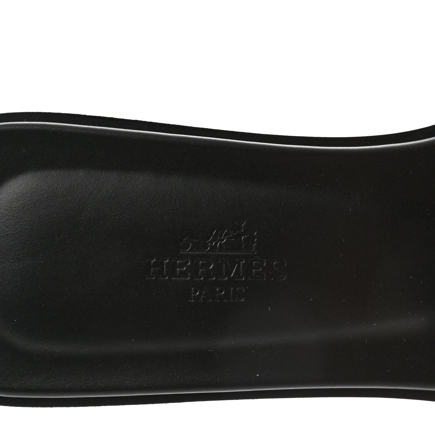 Box Calfskin Oran Sandals 37 Black