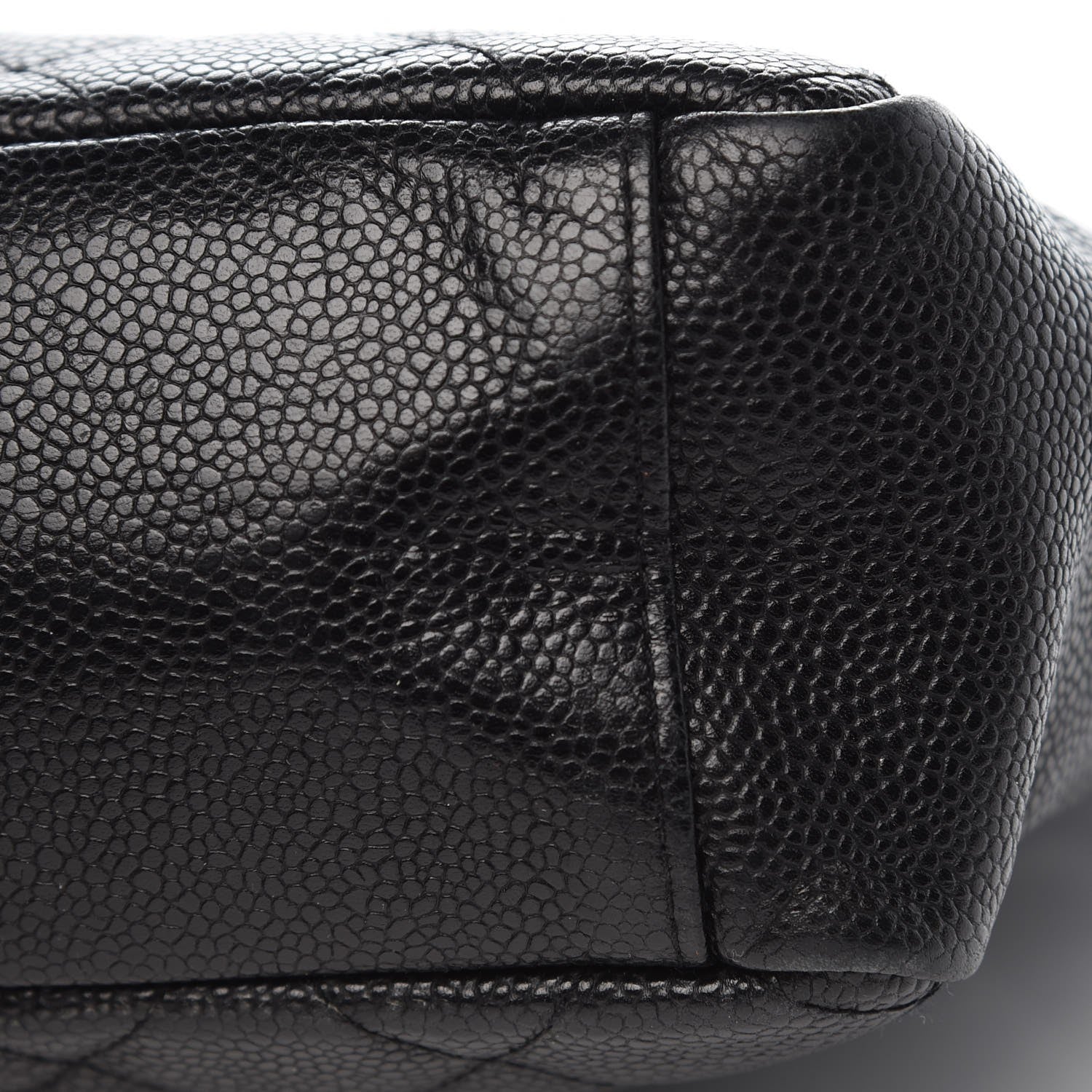 Chanel Caviar Quilted Petit Shopping Tote PST Black 11 of 13