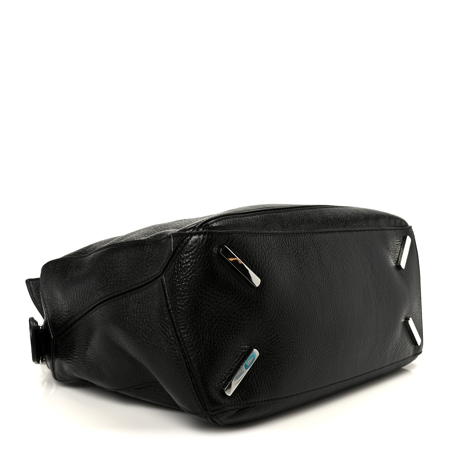 Loewe Grained Calfskin Large Puzzle Edge Bag Black 3 of 10