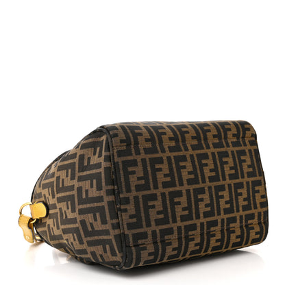 Fendi Zucca Vitello Elite Small Boston Tobacco Yellow 4 of 18