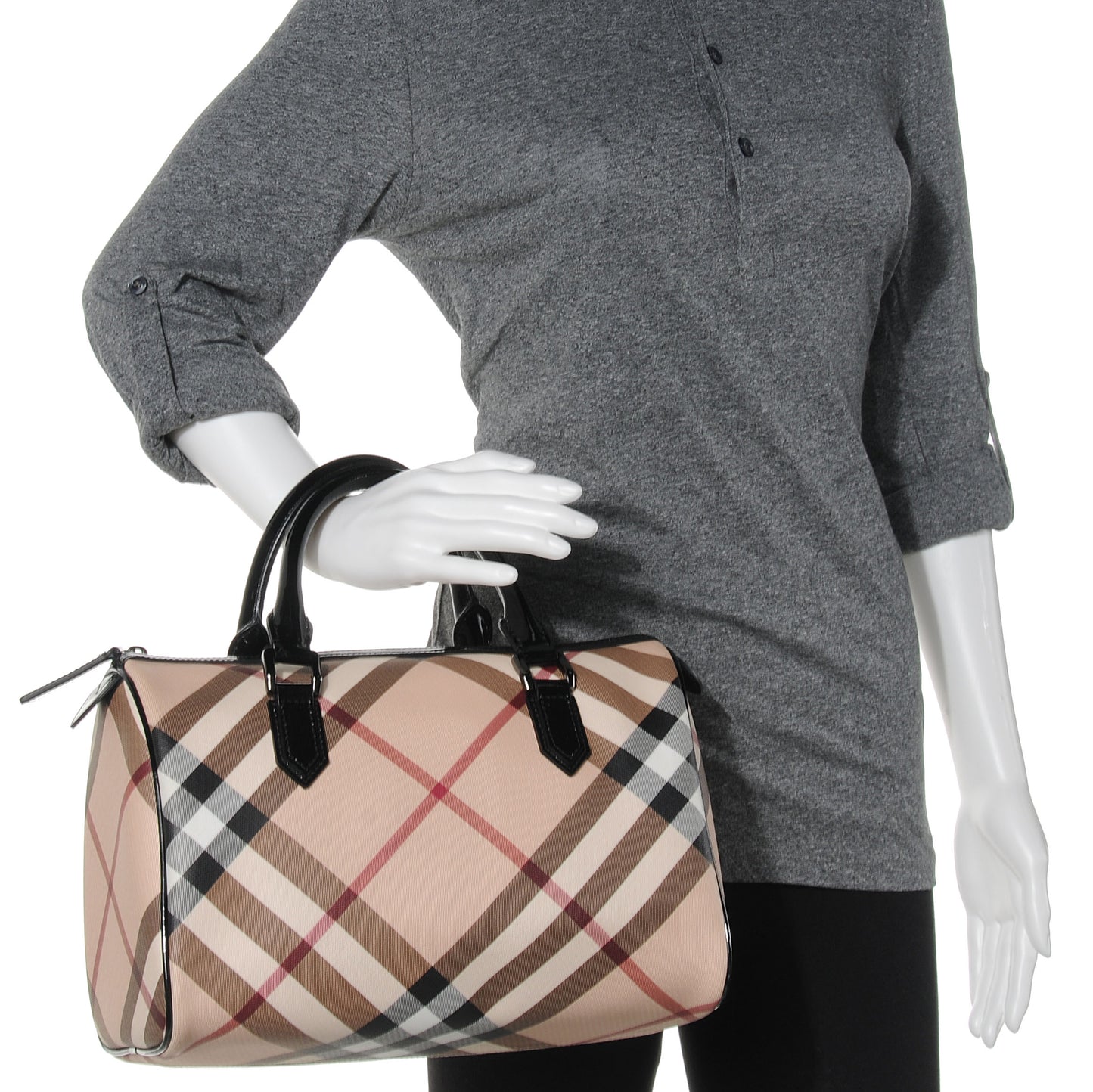 Nova Check Chester Bowling Bag Black