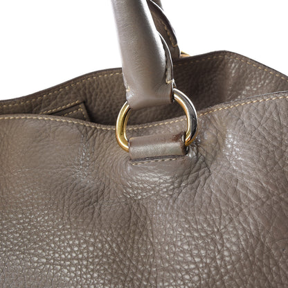 Prada Vitello Daino Tote Argilla 15 of 18