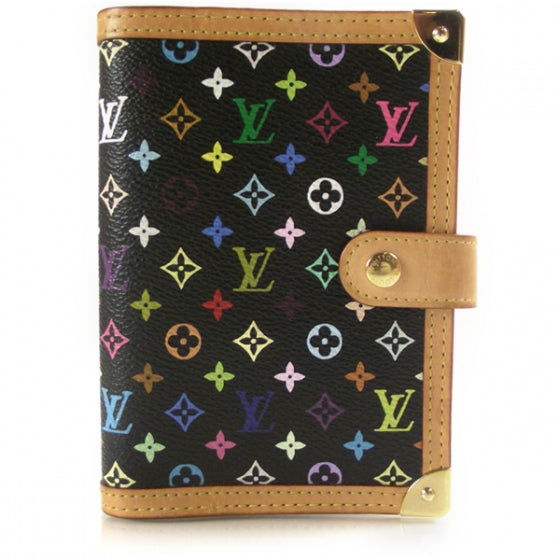 Monogram Multicolor Agenda PM Black