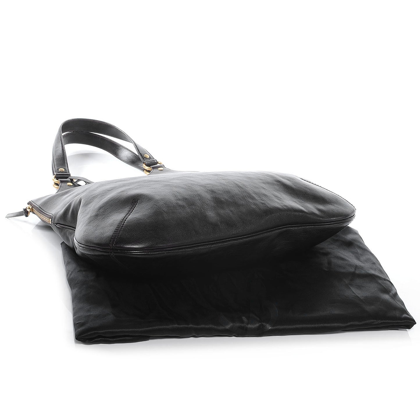 Calfskin Tribute Tote Brown