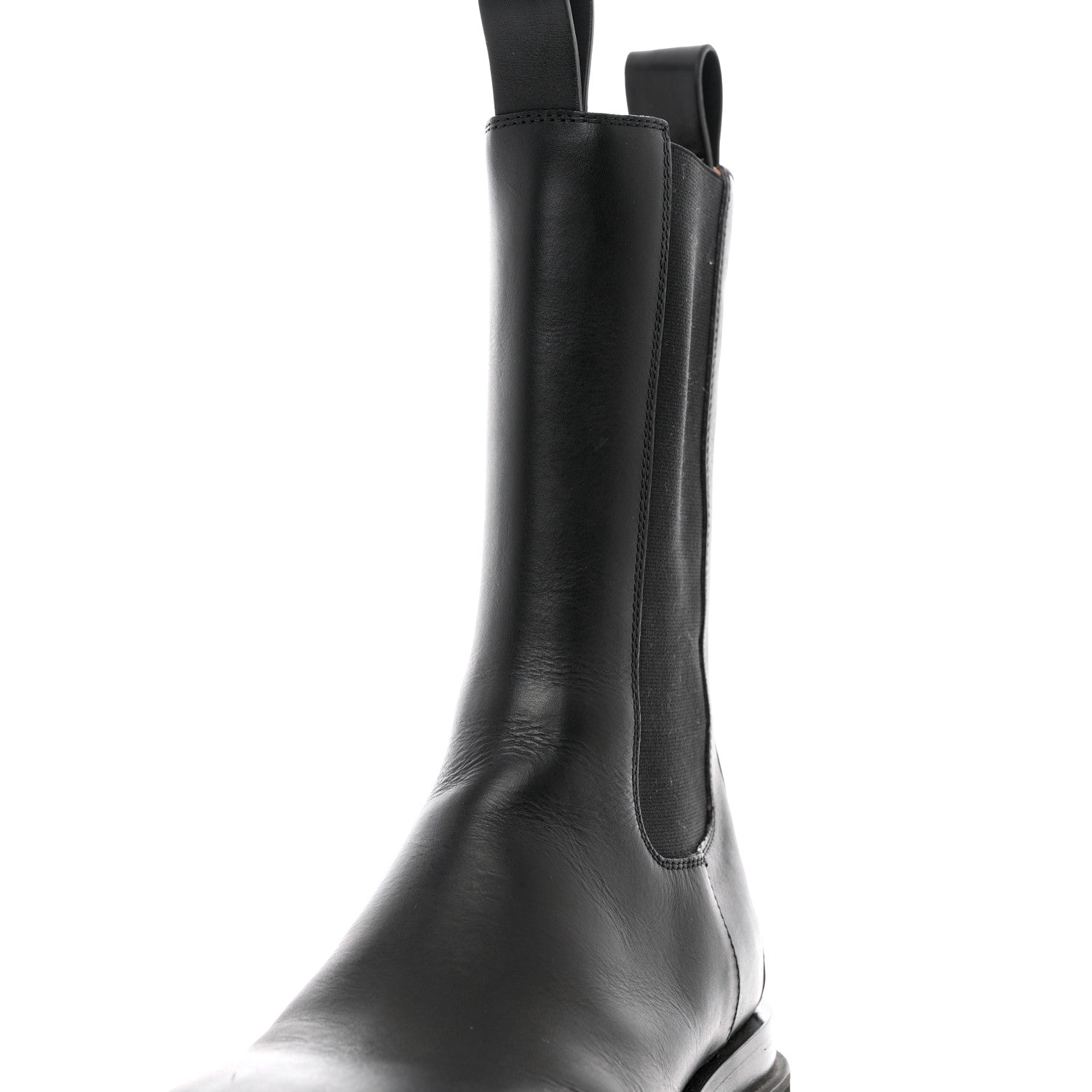 Bottega Veneta Calfskin The Lug Chelsea 55mm Boots 37 Black 11 of 13