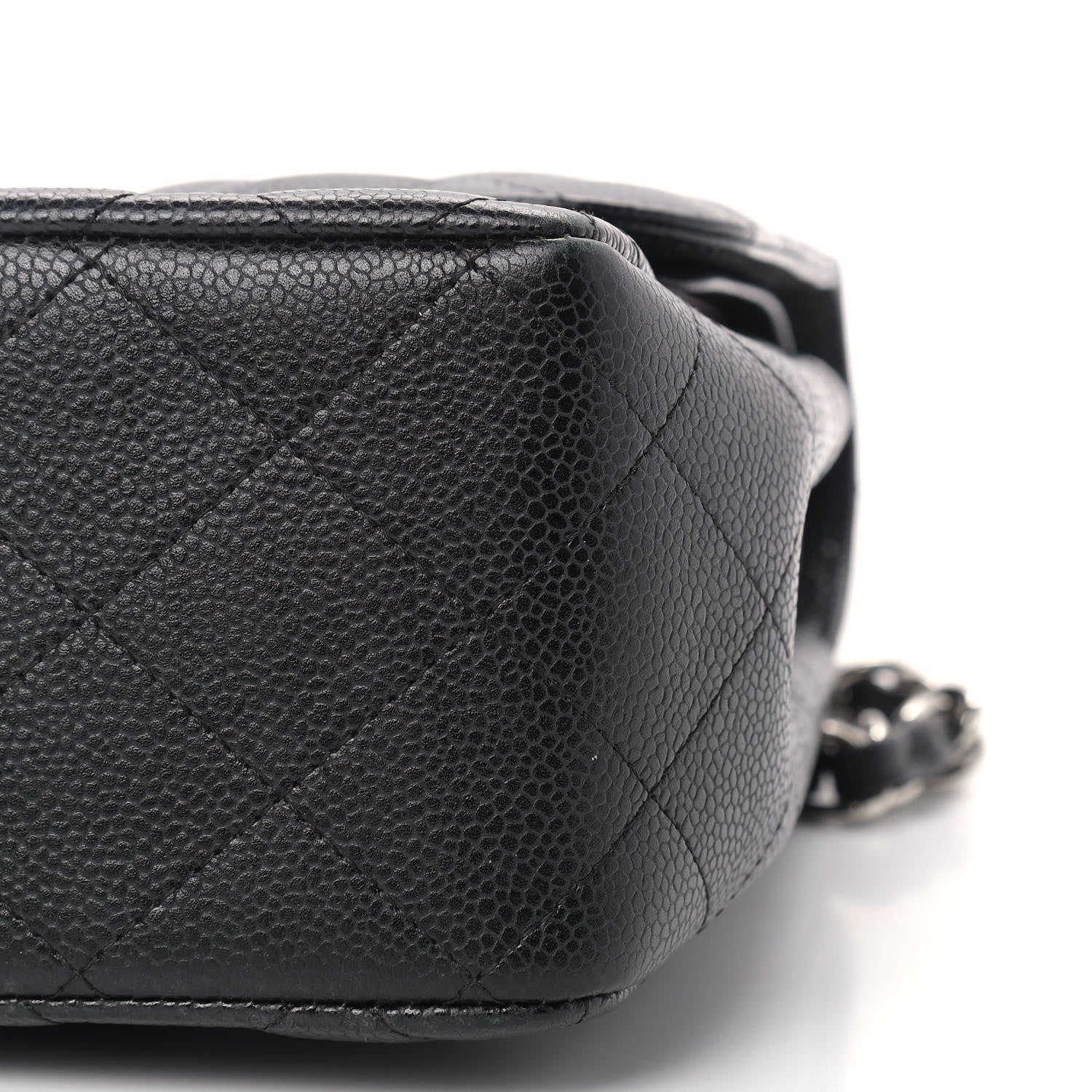 Chanel Caviar Quilted Jumbo Double Flap Black 12 of 12