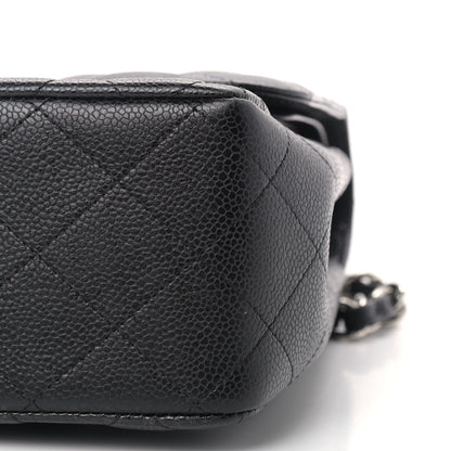 Chanel Caviar Quilted Jumbo Double Flap Black 12 of 12