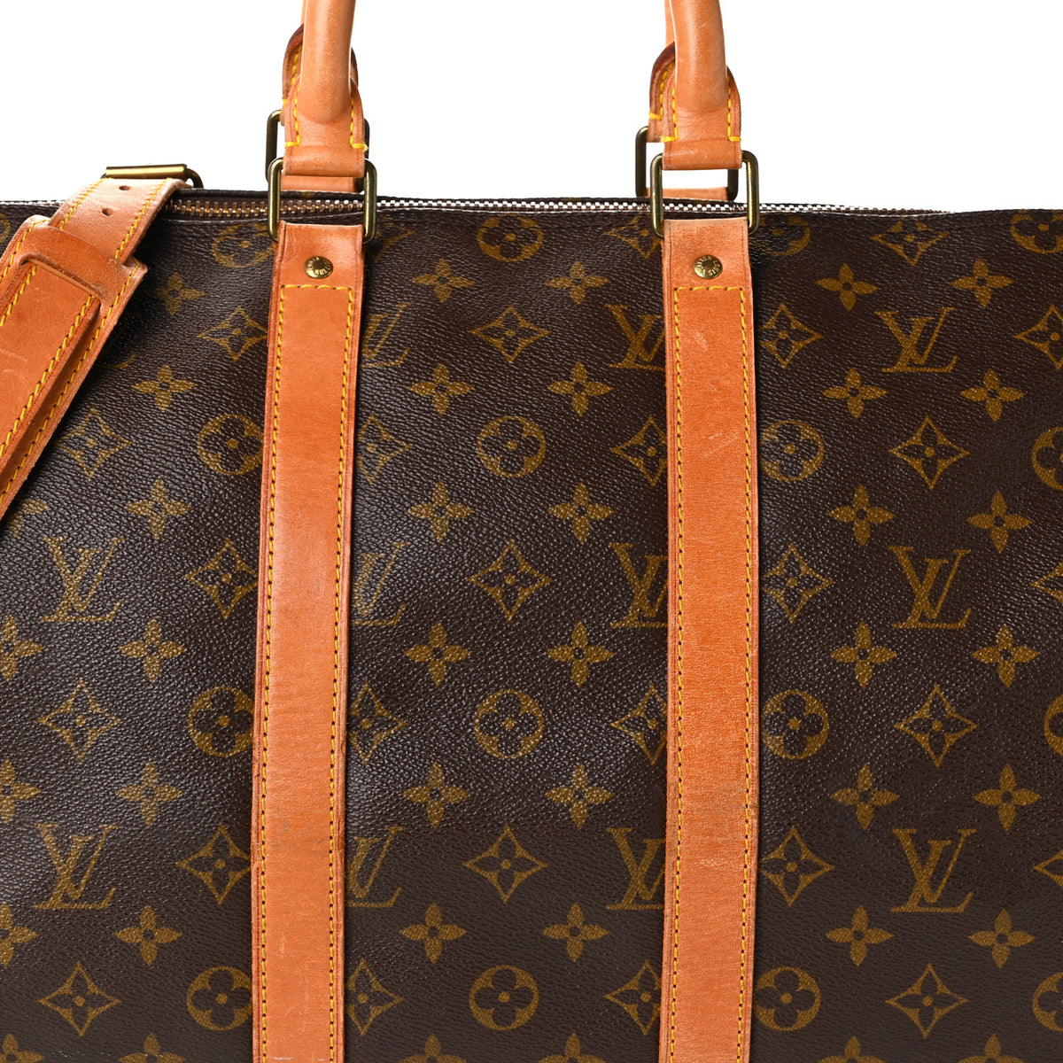 Louis Vuitton Monogram Keepall Bandouliere 45 8 of 10