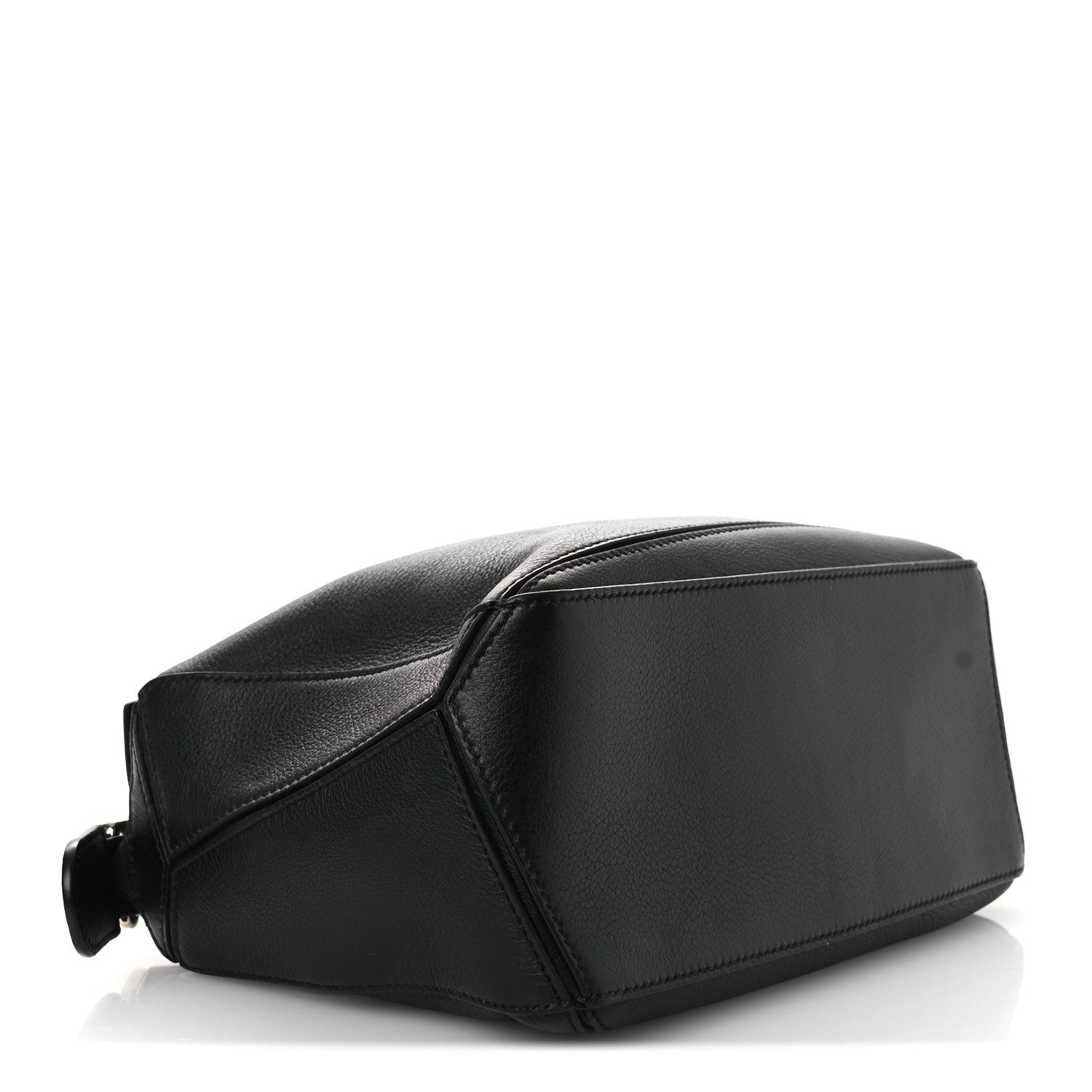 Loewe Calfskin Small Puzzle Edge Bag Black 4 of 11