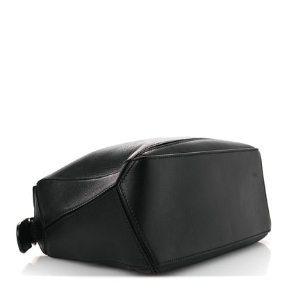 Loewe Calfskin Small Puzzle Edge Bag Black 4 of 11