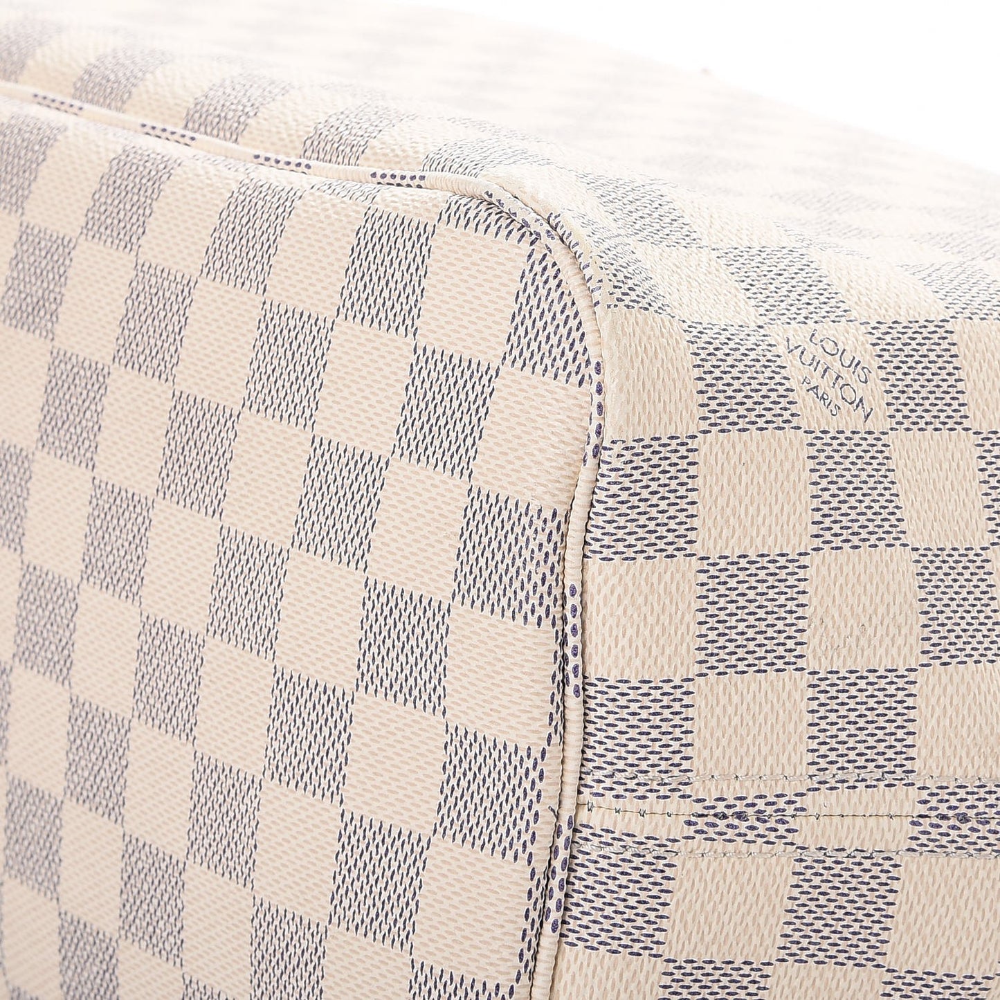 Damier Azur Neo Neverfull MM Rose Ballerine