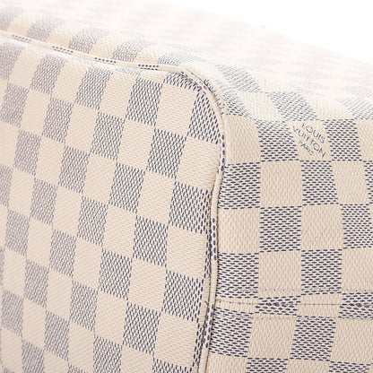 Louis Vuitton Damier Azur Neo Neverfull MM Rose Ballerine 12 of 12