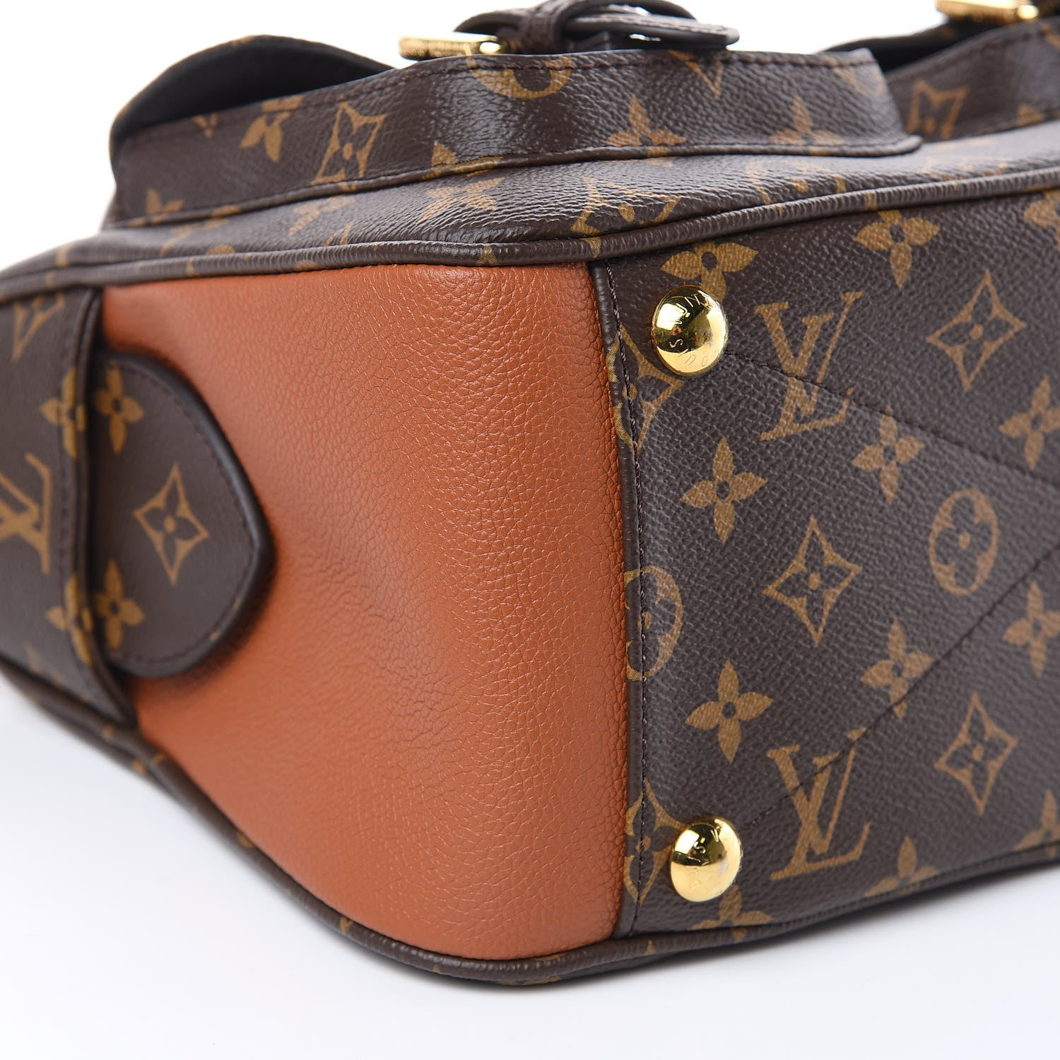 Louis Vuitton Monogram Manhattan NM Caramel 9 of 10