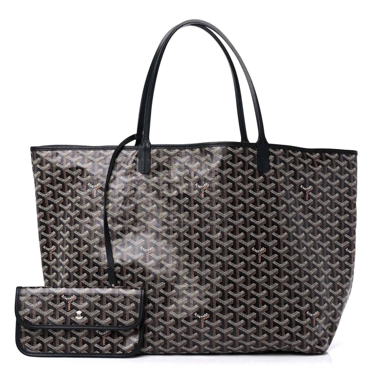 Goyard Goyardine Saint Louis GM Black 1 of 9