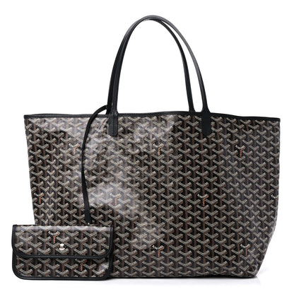 Goyard Goyardine Saint Louis GM Black 1 of 9