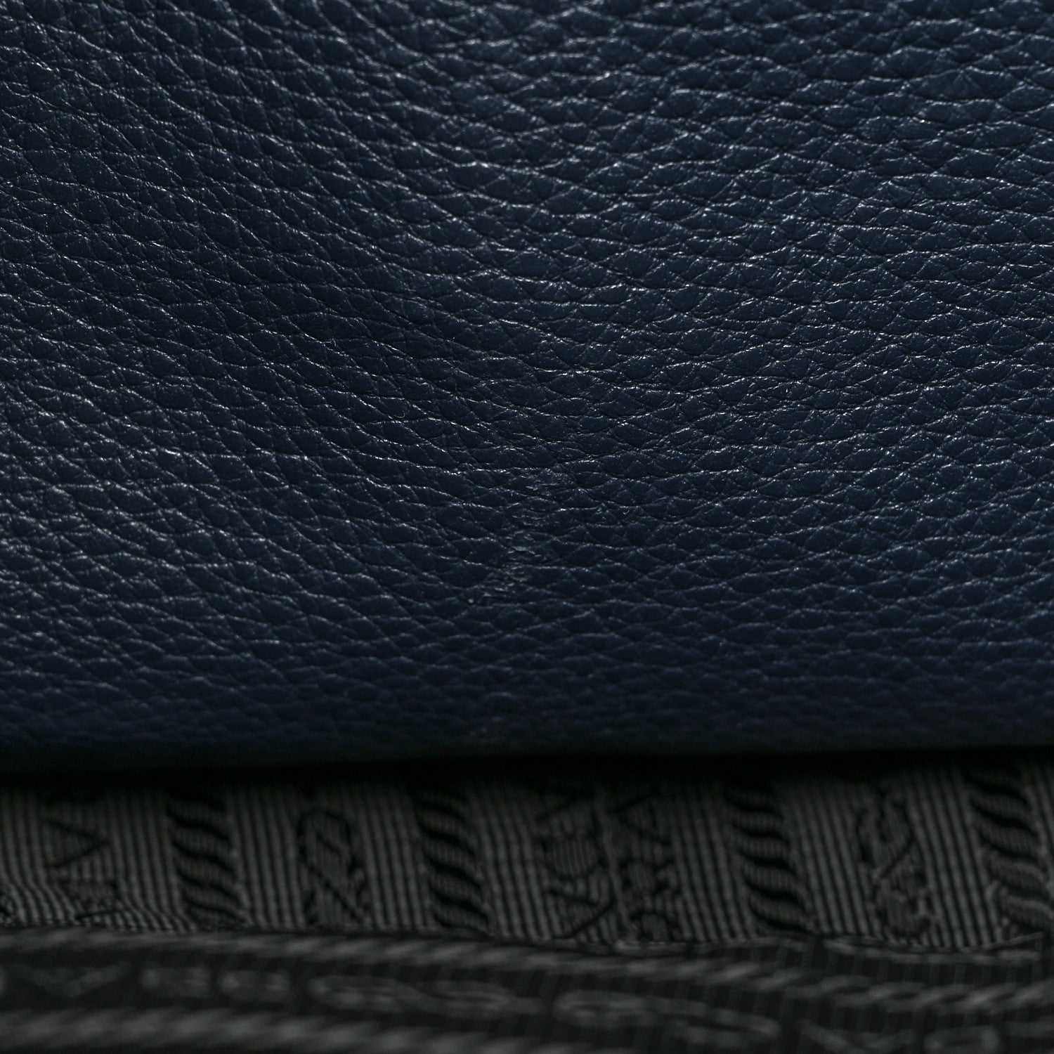 Prada Vitello Daino Hobo Messenger Bag Baltico 8 of 10