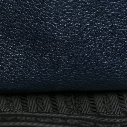Prada Vitello Daino Hobo Messenger Bag Baltico 8 of 10