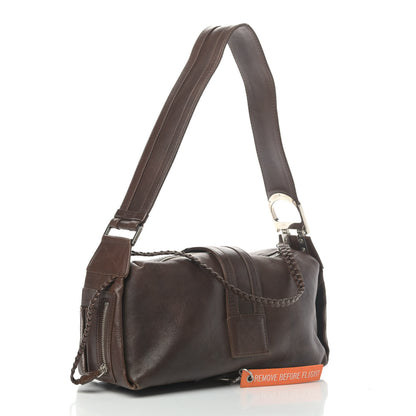Christian Dior Calfskin Flight East West Bag Brown 2 of 4