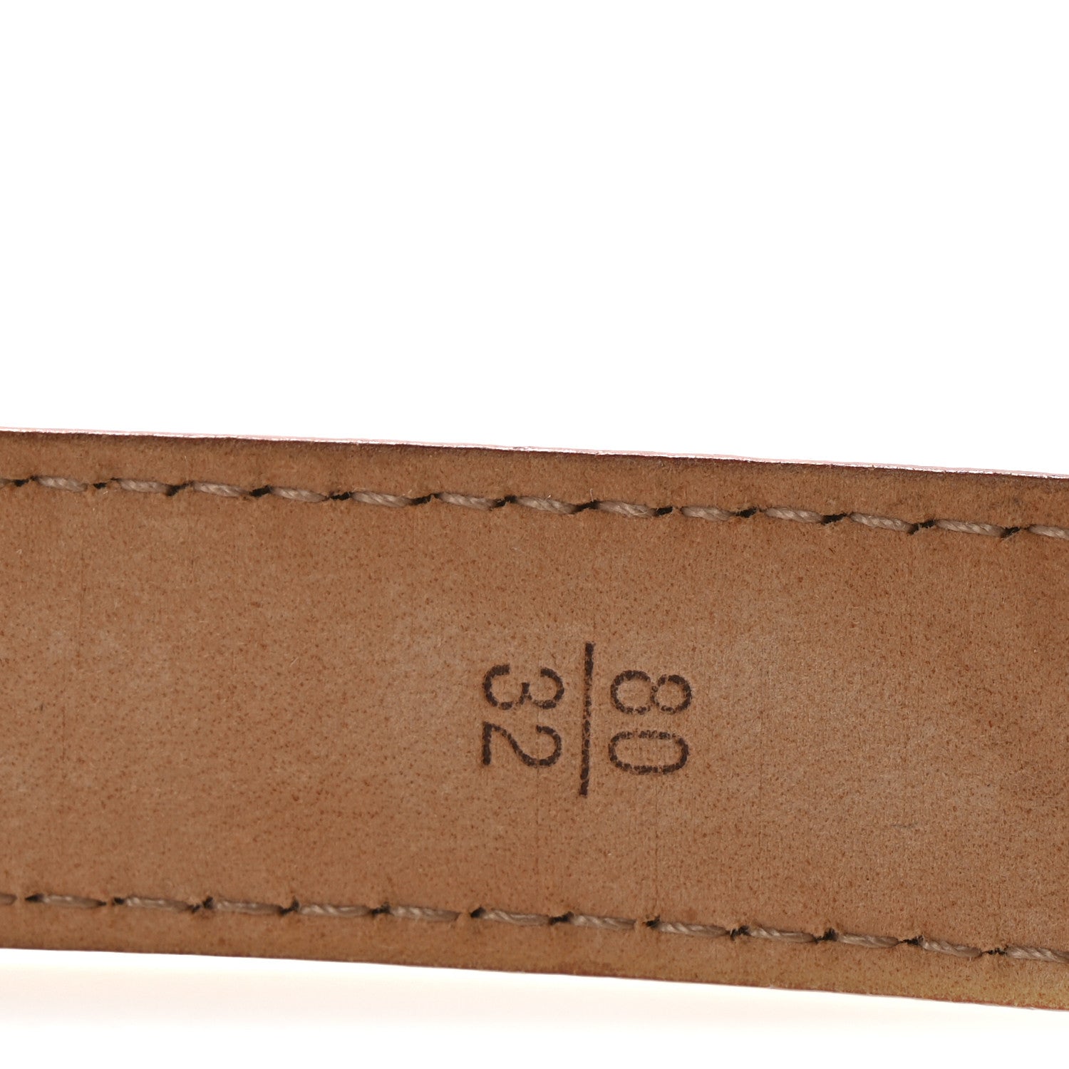 Louis Vuitton Monogram Multicolor Belt 80 32 White 6 of 6