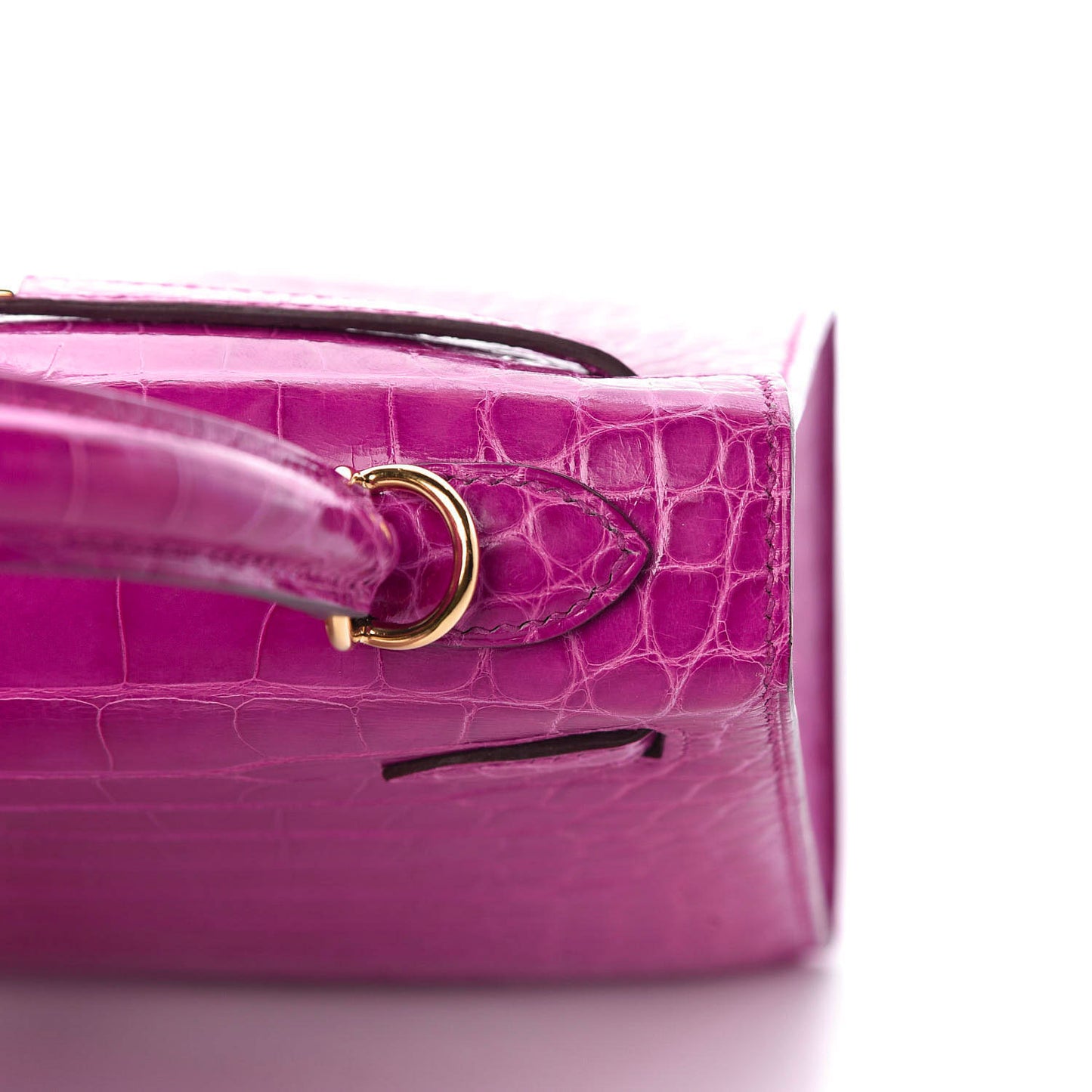 Shiny Alligator Kelly Sellier 25 Rose Scheherazade
