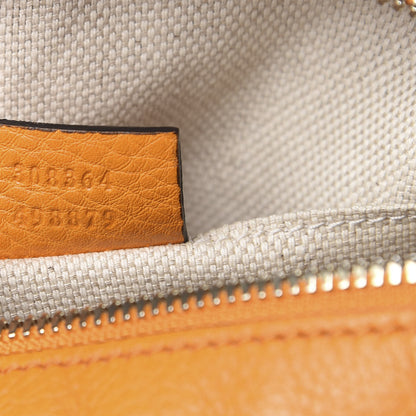 Gucci Pebbled Calfskin Small Soho Disco Bag Curcuma 7 of 10