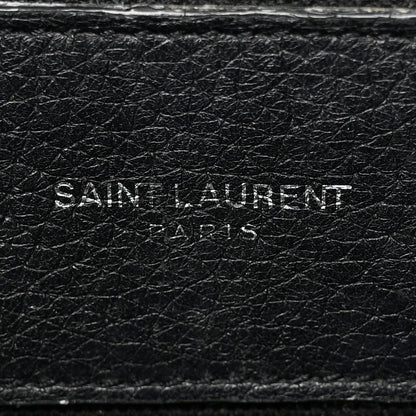 Saint Laurent Grained Calfskin Baby Sac De Jour Souple Black 6 of 30