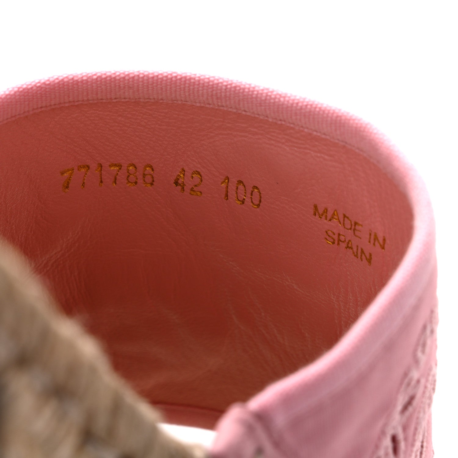 Gucci Canvas Interlocking G Damita Espadrille Sandals 42 Wild Rose 9 of 12