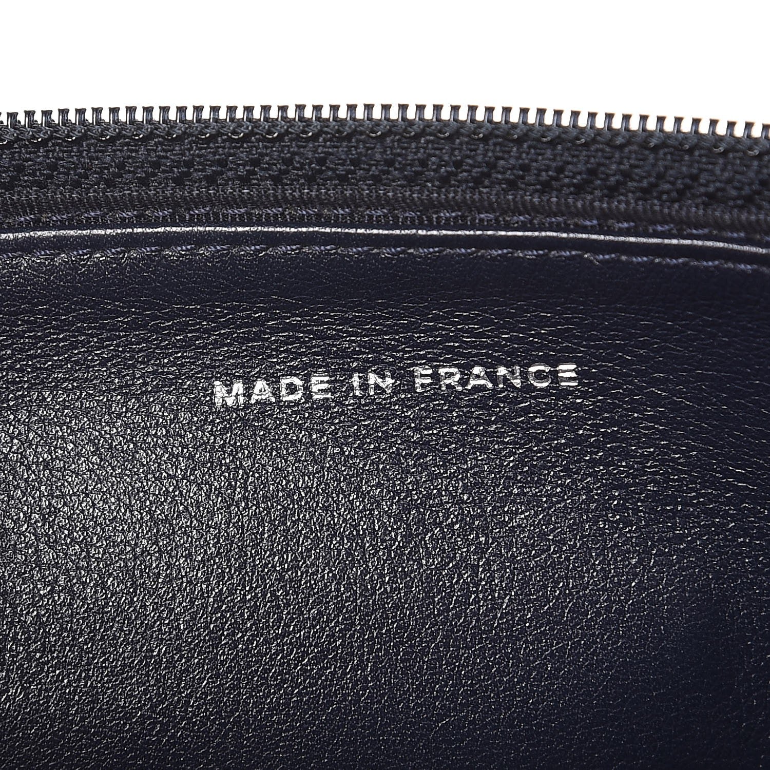 Chanel Caviar Quilted Wallet On Chain WOC Navy Blue 7 of 11