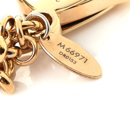 Louis Vuitton Stipply Flower Bag Charm Tortoise 4 of 4