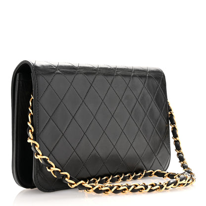Chanel Lambskin Quilted Small Single Flap Black 3 of 12