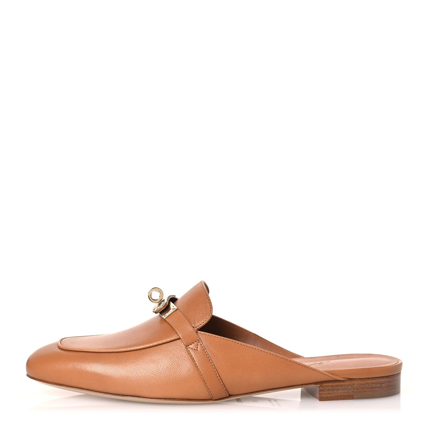 Hermes Goatskin Oz Mules 41 Naturel 1 of 12