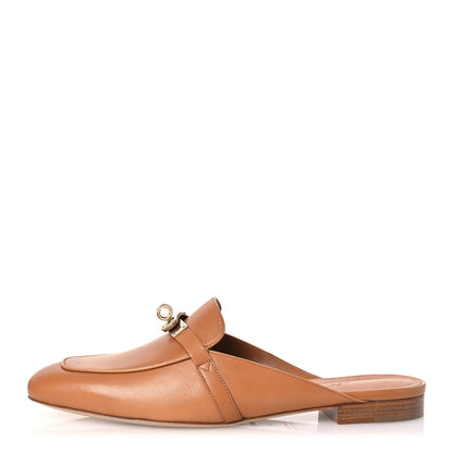 Hermes Goatskin Oz Mules 41 Naturel 1 of 12