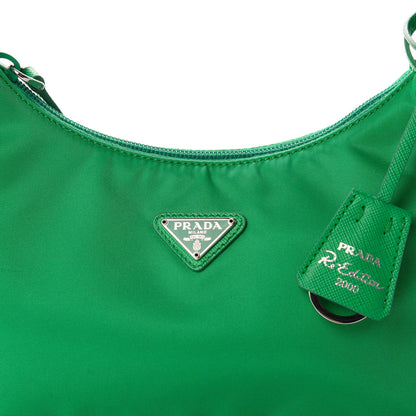 Prada Tessuto Nylon Mini Re-Edition 2000 Bag Menta 11 of 11