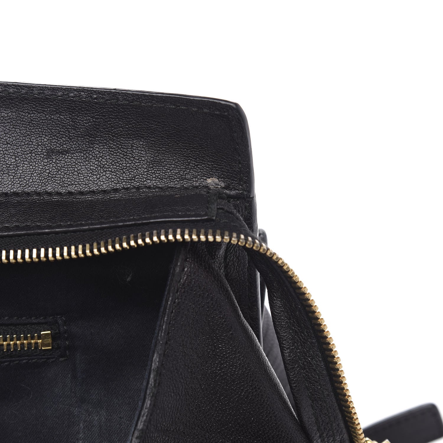 Saint Laurent Sheepskin Medium Cabas ChYc Black 8 of 15