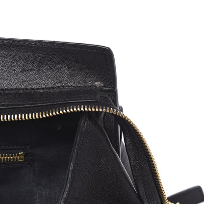 Saint Laurent Sheepskin Medium Cabas ChYc Black 8 of 15