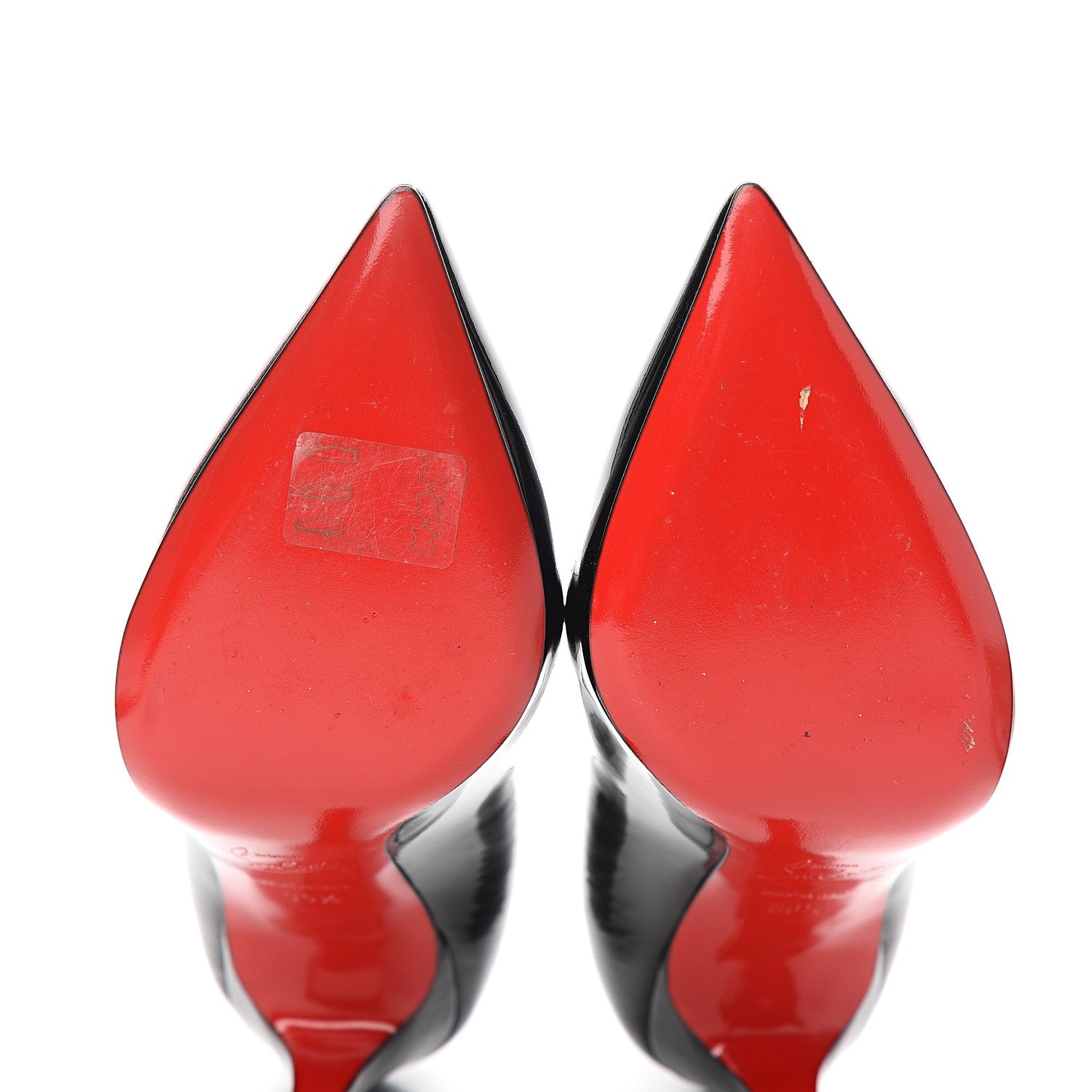 Christian Louboutin Patent Pigalle 100 Pumps 36.5 Black 6 of 9