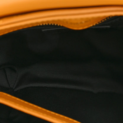 Saint Laurent Calfskin Y Quilted Monogram Toy Loulou Crossbody Bag Cheddar 6 of 11