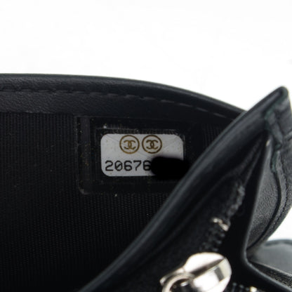 Chanel Caviar Timeless CC Yen Wallet Black 8 of 8