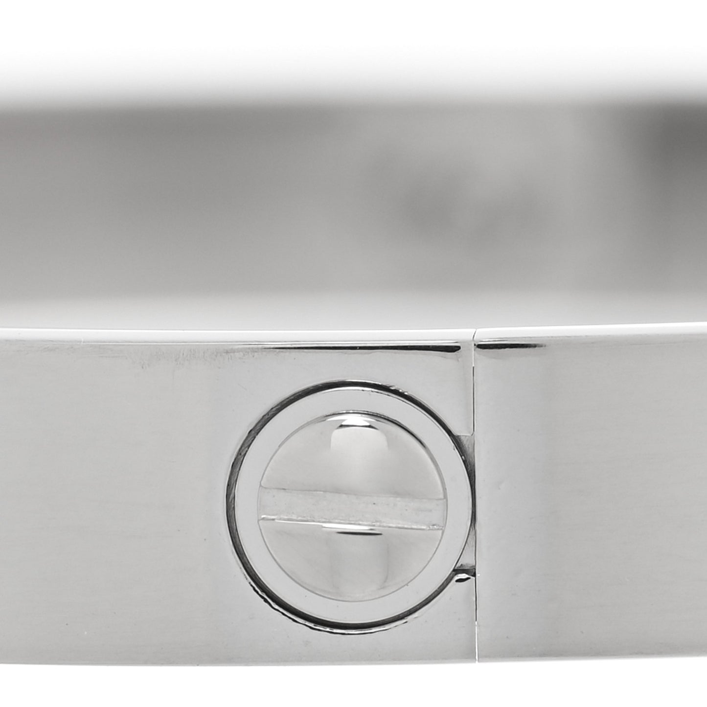 18K White Gold LOVE Bracelet 19