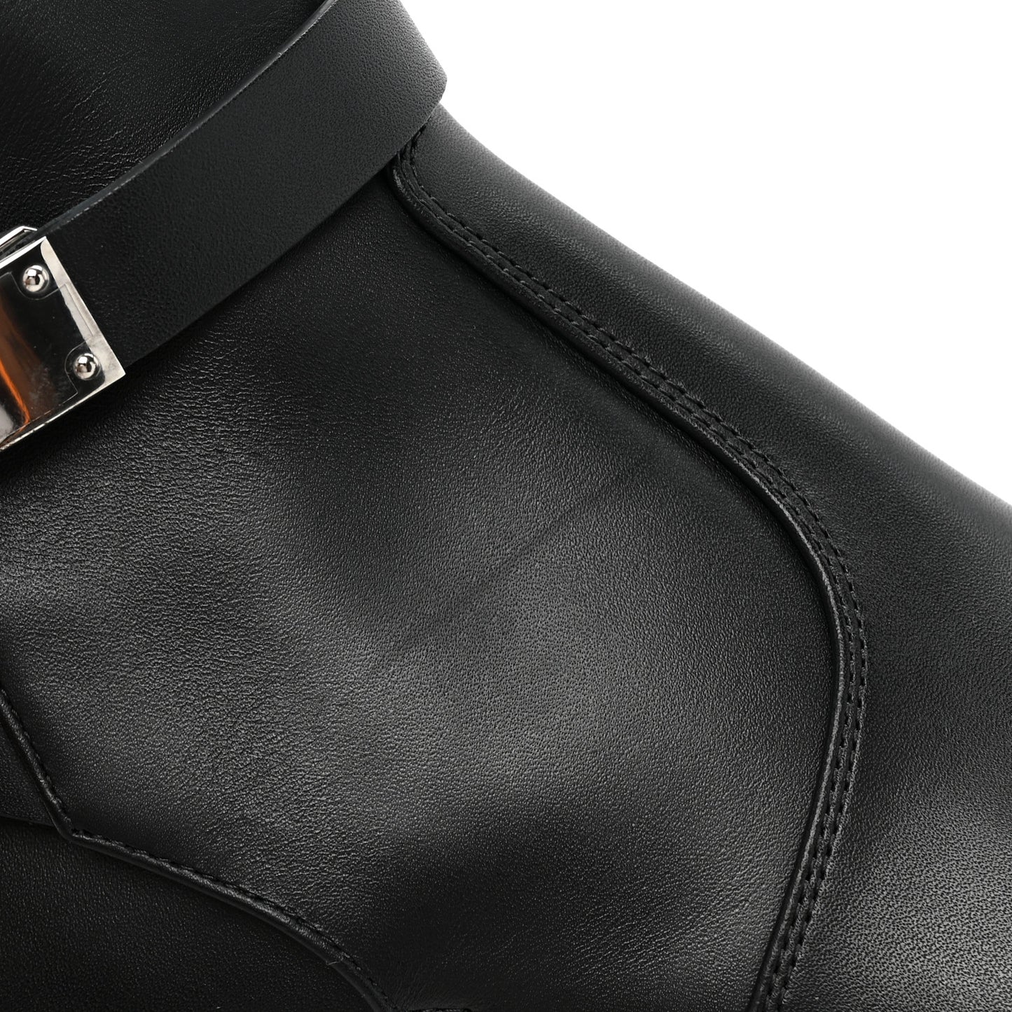 Calfskin Frenchie 50 Ankle Boots 36 Black