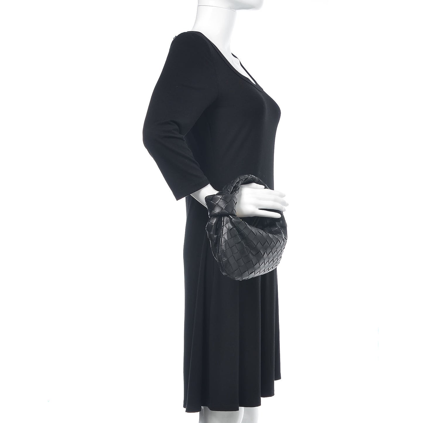 Nappa Intrecciato Mini Jodie Black