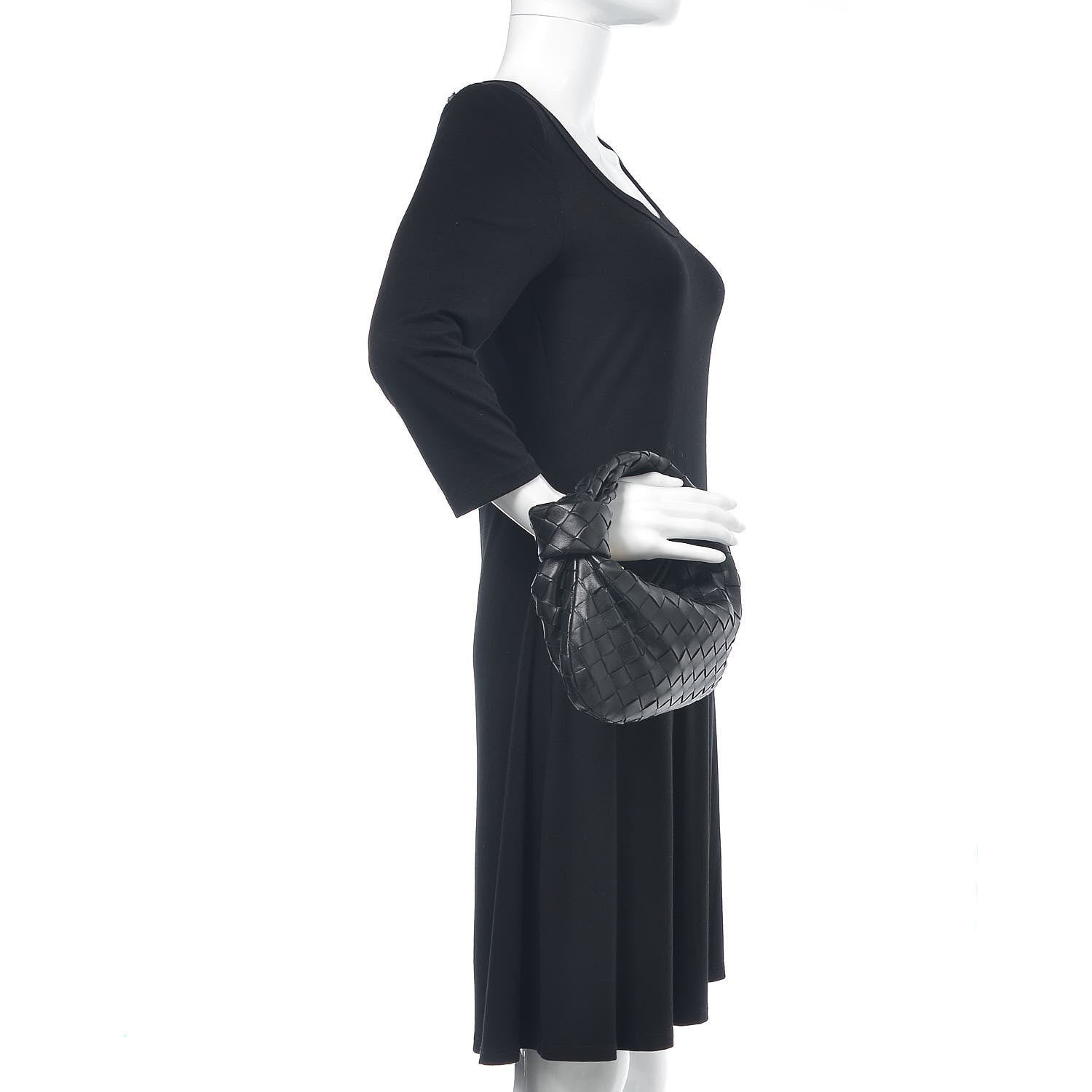 Bottega Veneta Nappa Intrecciato Mini Jodie Black 2 of 9