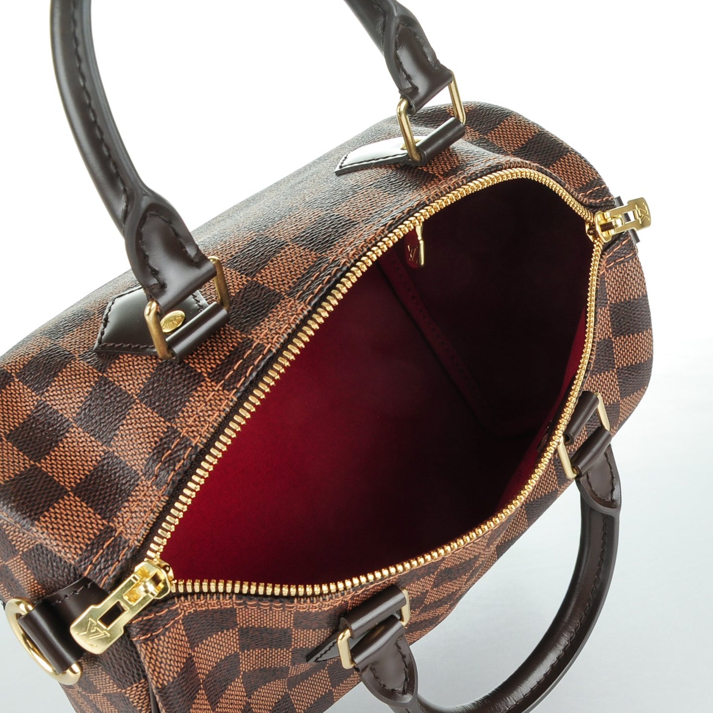 Damier Ebene Speedy Bandouliere 25
