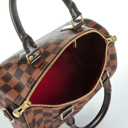 Louis Vuitton Damier Ebene Speedy Bandouliere 25 5 of 8